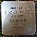 image=File:Stolperstein Straelen Mühlenstraße 10 Richard Sanders.jpg