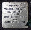 Martha Wiener, Thomasiusstraße 7, Berlin-Moabit, Deutschland