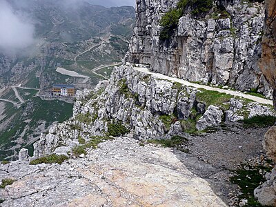 Strada delle 52 Gallerie, Strada della Prima Armata