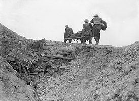 Stretcher bearers Battle of Thiepval Ridge September 1916.jpg