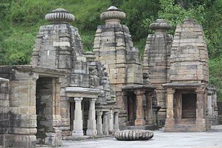 Katarmal Village in Uttarakhand, India