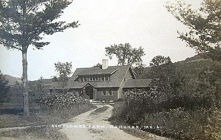 Sunflower Farm in c. 1915