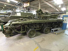 Lehrmodell eines T-72M in der Wehrtechnischen Studiensammlung Koblenz