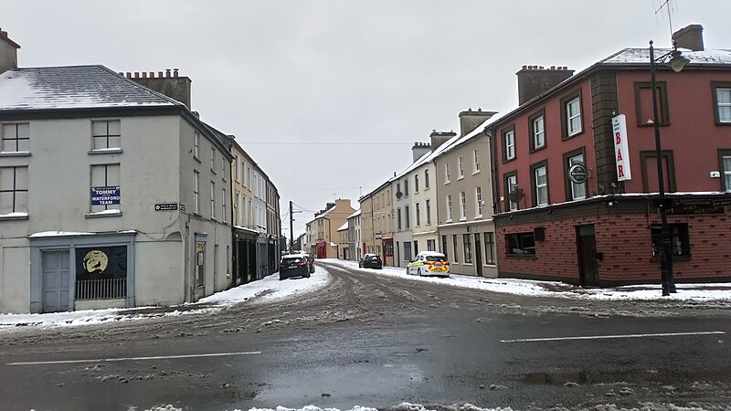 File:Tallow, County Waterford following the Beast from the East.jpg