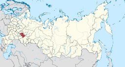Tatarstans läge i Ryssland