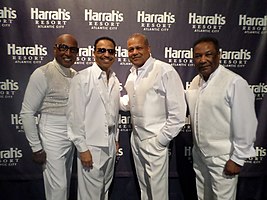 Tavares at Harrah's Casino & Hotel, Atlantic City in 2015 (left to right: Chubby, Butch, Tiny and Ralph Tavares)