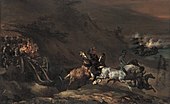 Théodore Géricault - Auffahrende Artillerie - 8583 - Colecciones de pintura estatal de Baviera.jpg