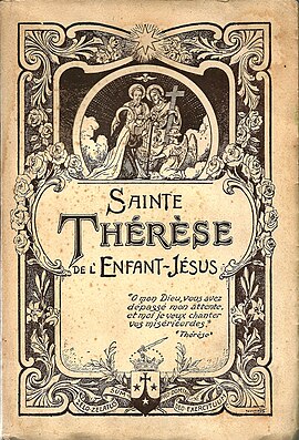Cover page of The Story of a Soul (l'Histoire d'une Ame) by Therese of Lisieux, edition 1940 Therese Martin-Histoire d'une ame-A00.jpg