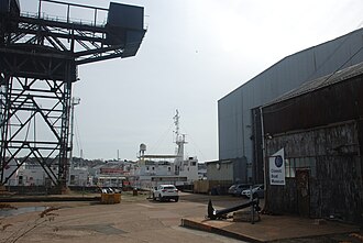 The Boat Shed beside the historic Hammerhead Crane The Boat Shed .jpg