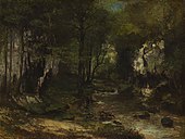 Le Ruisseau du Puits-Noir, vallée de la Loue (1855), Washington, National Gallery of Art.