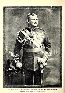 Sir Henry Edward McCallum, Ceylon kormányzója