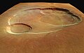 Déi komplex Caldera vum Olympus Mons