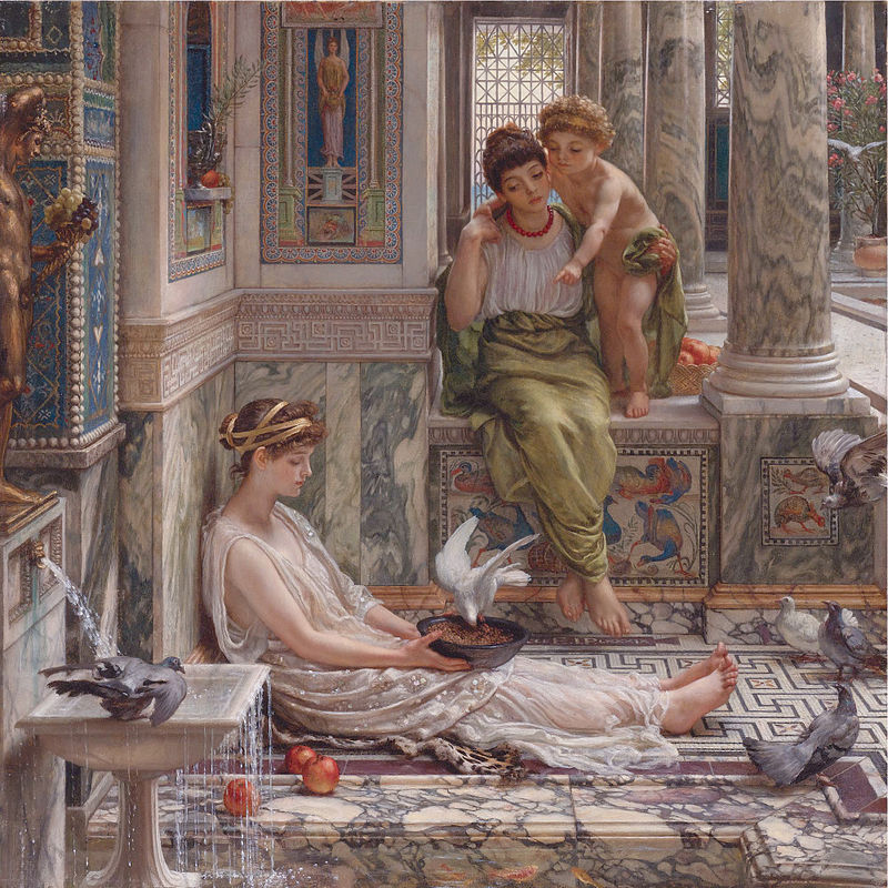 The corner of the villa, by Edward John Poynter.jpg