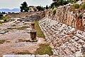 The stepped terrace at the Sanctuary of Demeter and Persephone, 2nd cent. A.D. Eleufsina.