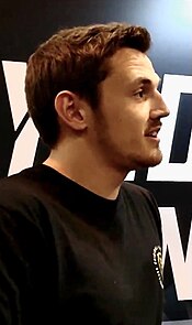 Cassell at the i60 Insomnia Gaming Festival Tom Cassell Insomnia 60.jpg