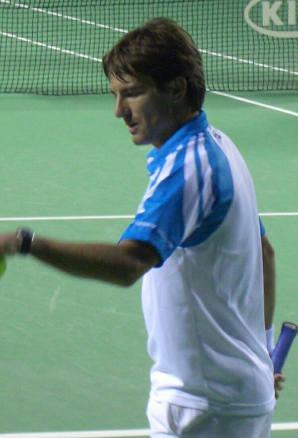 Robredo at the Australian Open