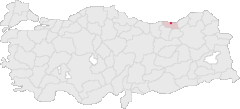 Trabzon Turkey Provinces locator.gif