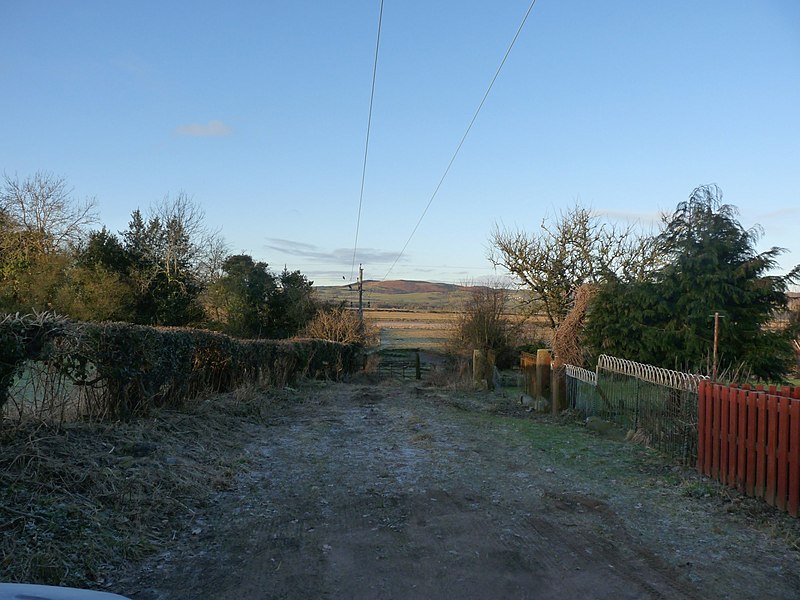 File:Track to the Merse at Kelton Bank - geograph.org.uk - 1729146.jpg