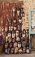 Traditional masks for sale in Essaouira 1