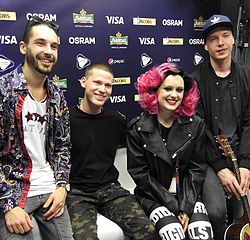 Yhtye vuonna 2017.