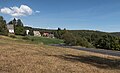 between Nová Ves v Horách and Horní Jiřetín, road panorama