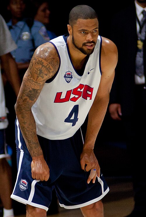 Tyson Chandler was the only 7-foot (2.1 m) player on the 2012 team