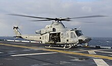 UH-1Y operating from the USS Bataan (LHD-5) UH-1Y of VMM-263 on USS Bataan (LHD-5) in March 2014.JPG