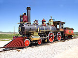 A replica of UP# 119 at Golden Spike N.H.S.
