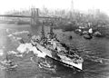 Arizona on the East River, New York City (1916).