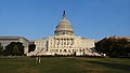 West side of the US Capitol during the US government shutdown of 2013