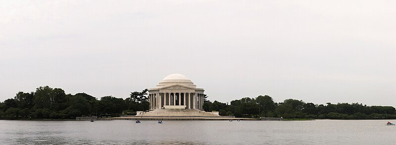 File:US Navy 030616-N-9593R-300 The Thomas Jefferson Memorial built in 1943 honoring the third President of the United States, Author of the Declaration of American Independence and of the Statute of Virginia for religious freedom,.jpg