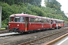 Uerdinger Schienenbus in Koblenz (CH)