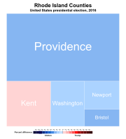 United States presidential election in Rhode Island, 2016