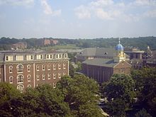 St. Mary's Hall and the Immaculate Conception Chapel at the University of Dayton UniversityofDayton.jpg