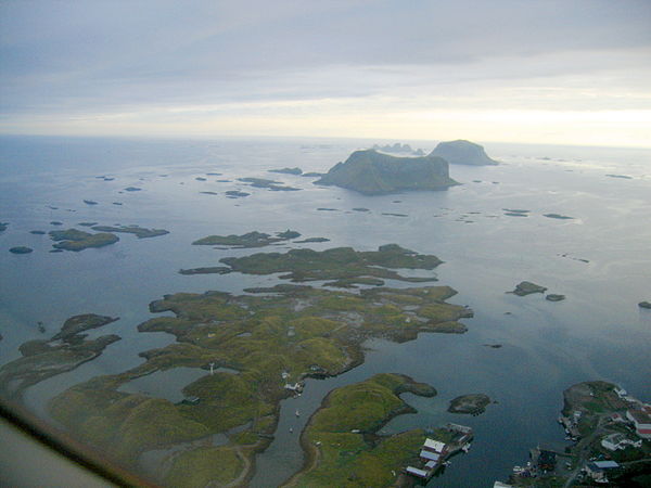 Vedøya, Skumvær and Røst islands, Lofoten, Norway