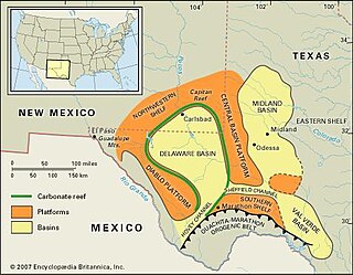 Val Verde Basin Foreland basin