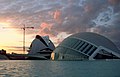 L'Hemisfèric and Palau de les Arts in the City of Sciences