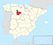 Valladolid in Spain (plus Canarias).svg