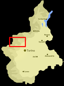 Mapa údolí