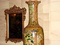 Vase and Mirror - Interior of Historic Davenport Hotel - Spokane WA - USA.jpg