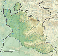 Mapa lokalizacyjna Vaucluse