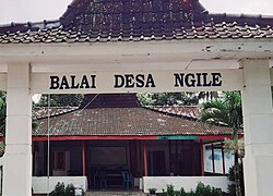 Peta lokasi Desa Desa Ngile