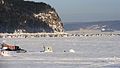 22 décembre 2011 Village sur glace de l'Anse-à-Benjamin, à La Baie