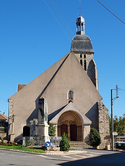 Comment aller à Église Saint-Georges de Vinneuf en transport en commun - A propos de cet endroit