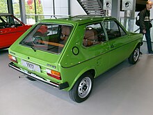 1977 Volkswagen Polo LS rear Volkswagen Polo Mk1 rear.jpg