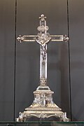 Trésor : croix reliquaire (1770).
