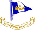 Burgee of the West Cheshire Sailing Club, Wallasey, Wirral. Lesleyreith