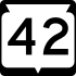 Marcador State Trunk Highway 42