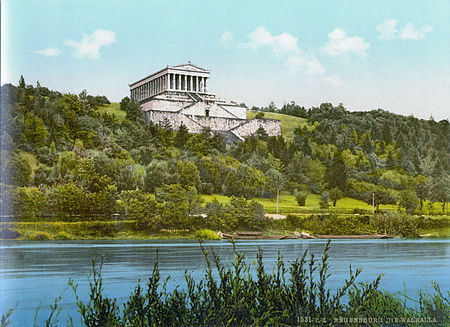 Walhalla Regensburg 1900