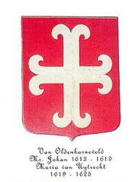 Coat of arms of the Oldenbarneveld family